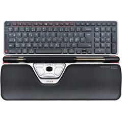 Contour RollerMouse Red Plus - Ergonomic Central Pointing Device in Black & Silver - Enhance Your Productivity!